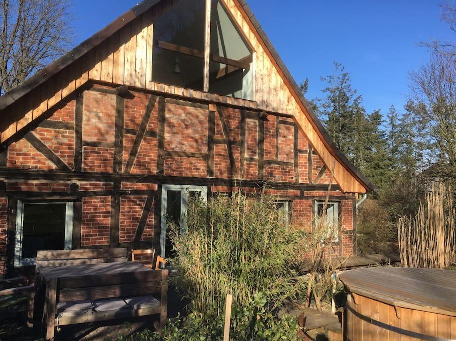 Wunderschoenes Bauernhaus An Der Elbe Bleckede Esterno foto